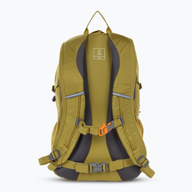 Alpinus Teide 24 l turistický batoh limetkovo zelená 3
