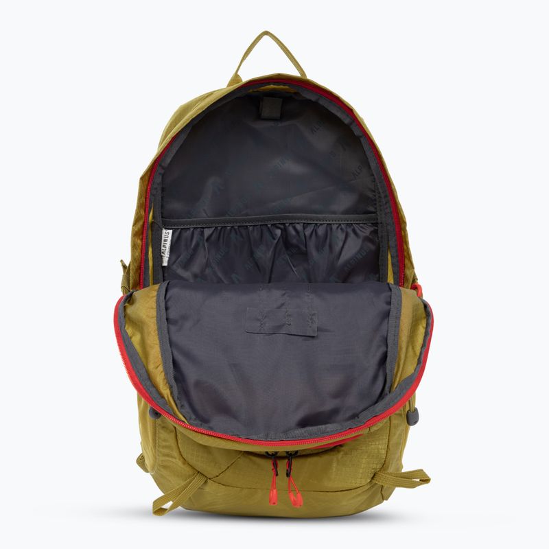 Alpinus Teide 24 l turistický batoh limetkovo zelená 4