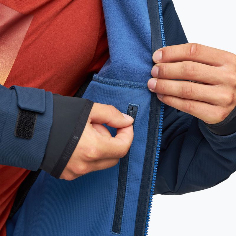 Alpinus Pelat Tactical pánska softshellová bunda modrá 4