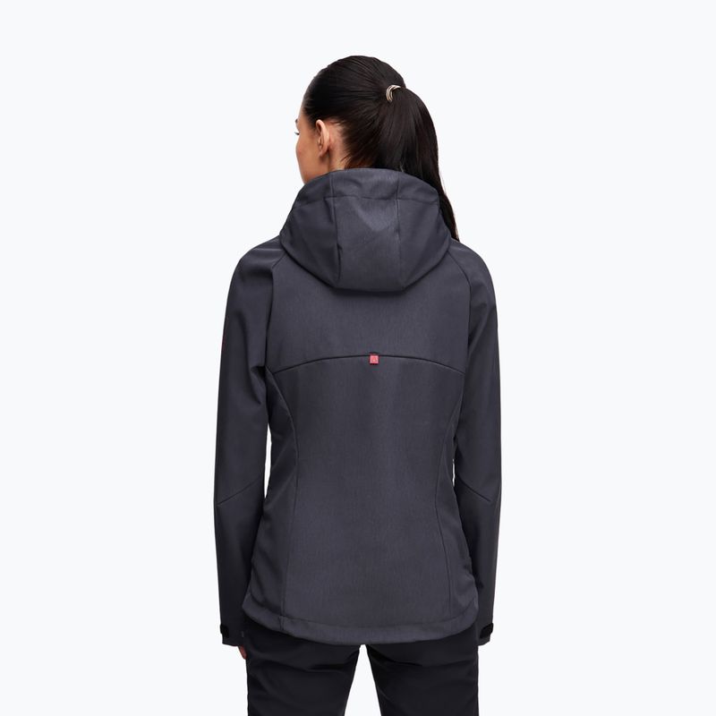 Dámska softshellová bunda Alpinus Minthi graphite/black 2