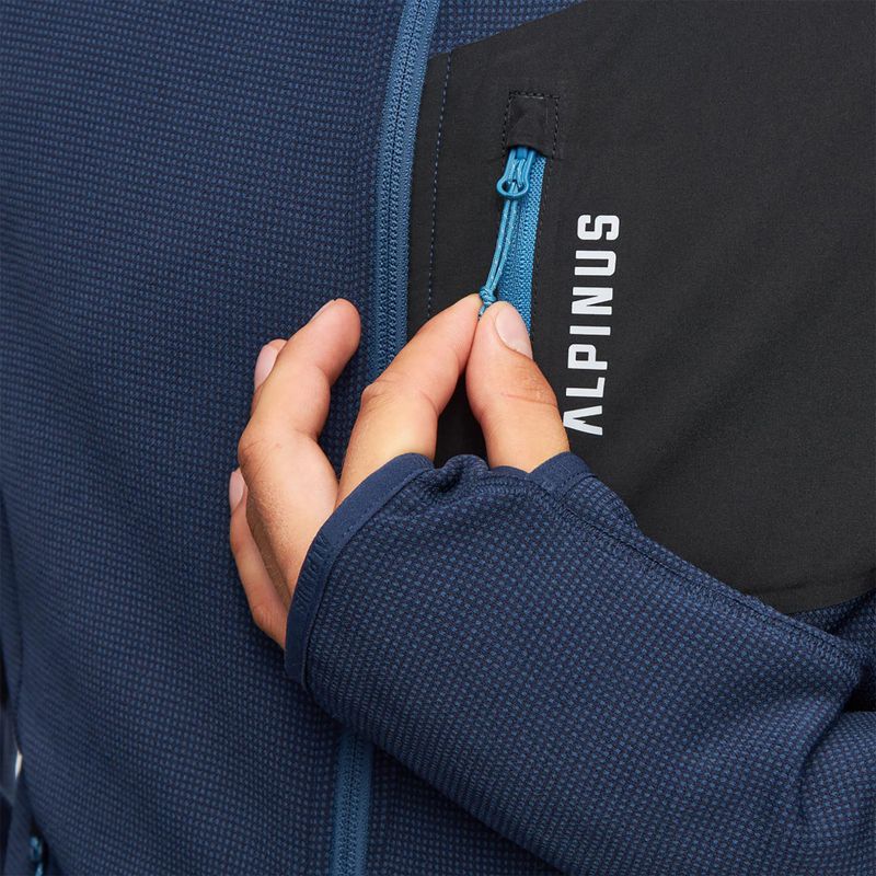 Pánska termo mikina Alpinus Fryatt navy blue 5