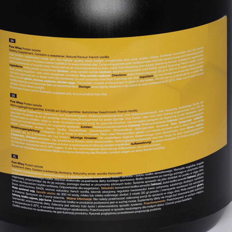 Pure Whey MONDOLAB Protein Isolate 1,8kg vanilka MND005 2