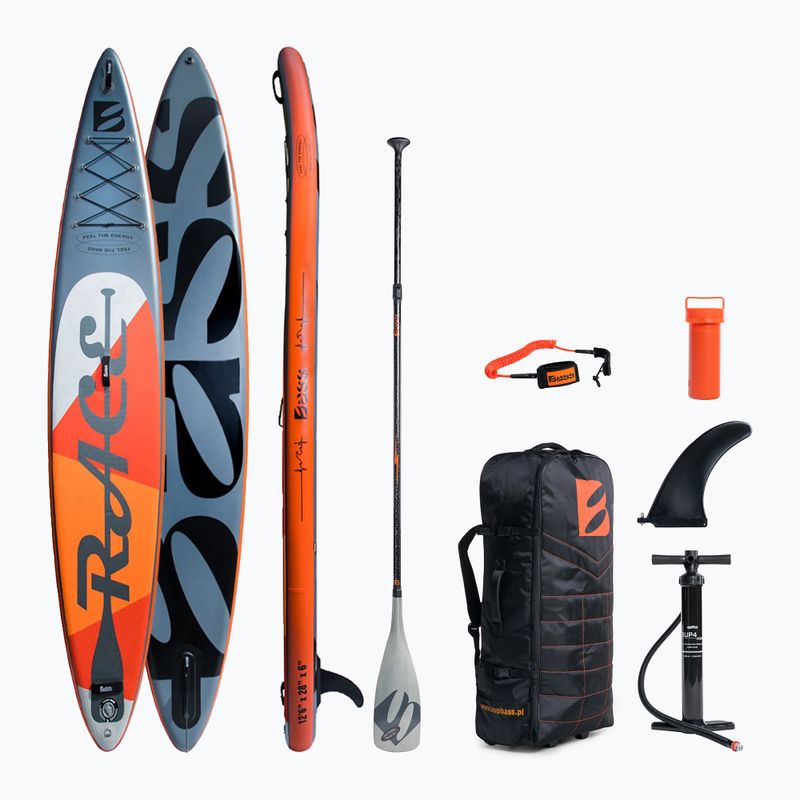 Bass Race Pro 12'6'' SUP doska oranžová