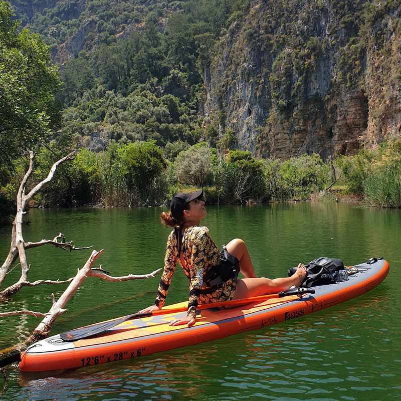 Bass Race Pro 12'6'' SUP doska oranžová 10