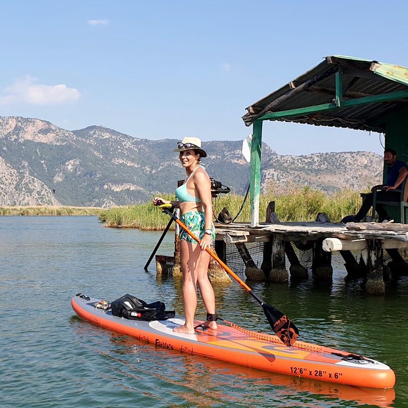 Bass Race Pro 12'6'' SUP doska oranžová 11