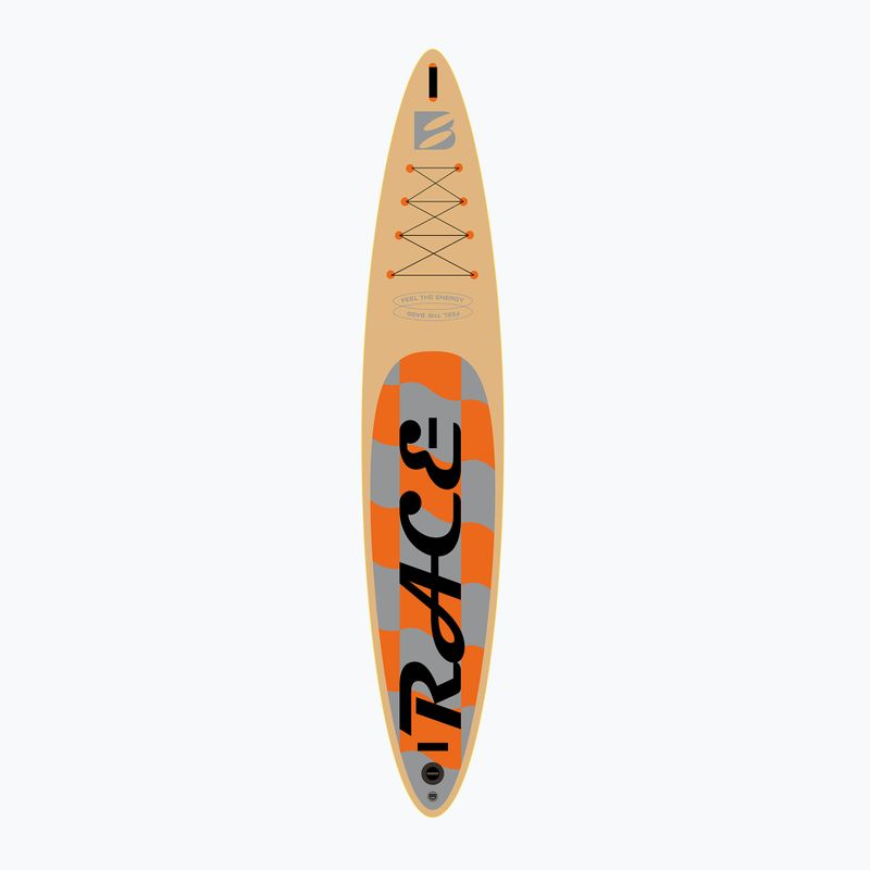 SUP doska Bass Race 12'6" PRO + Extreme Pro M+ orange 2