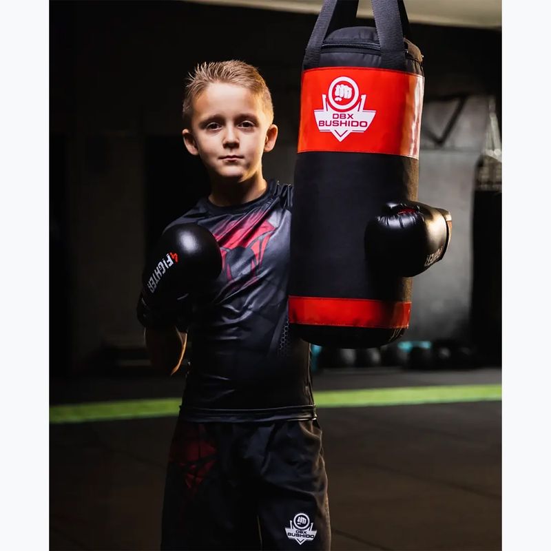 Detské boxovacie vrecie DBX BUSHIDO Kids 60 cm red 12