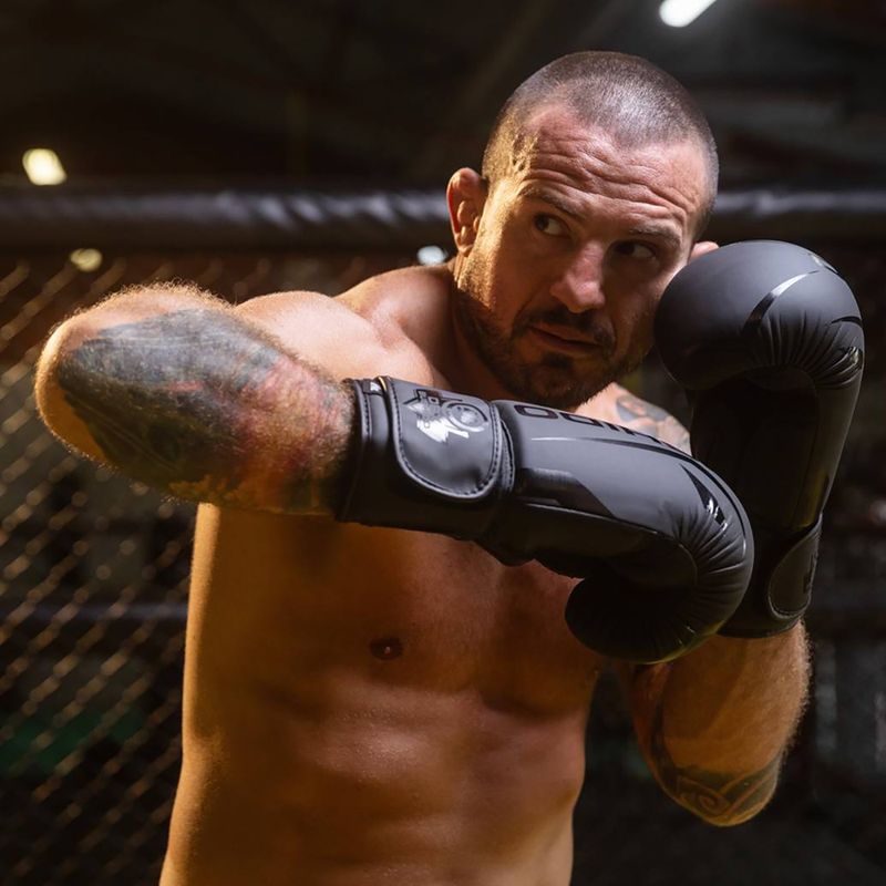 Boxerské rukavice DBX BUSHIDO 'Raptor' čierne 8