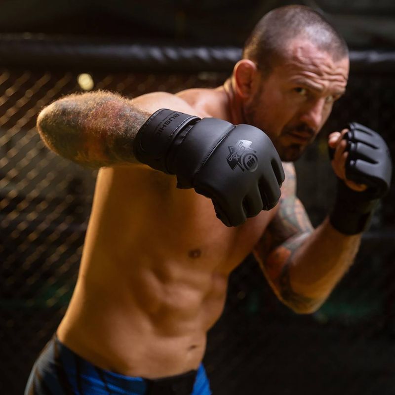 DBX BUSHIDO MMA grapplingové rukavice čierne 20