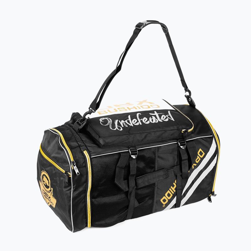 DBX BUSHIDO tréningová taška 3 v 1 "Undefeated" 75 l čierna 7