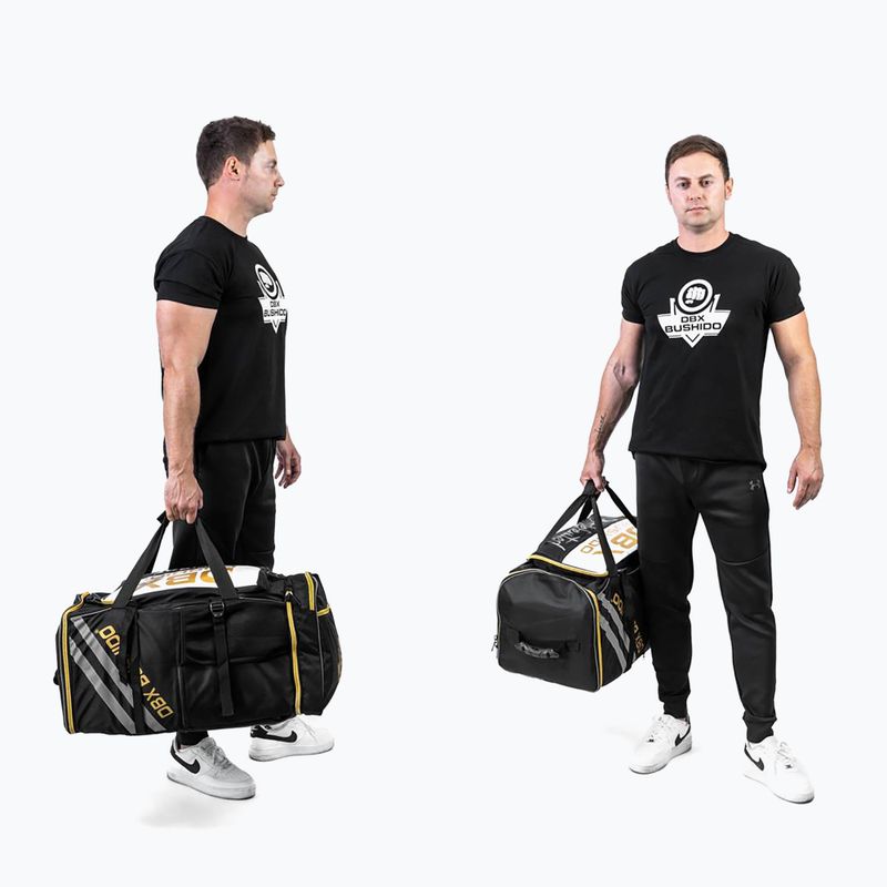 DBX BUSHIDO tréningová taška 3 v 1 "Undefeated" 75 l čierna 21