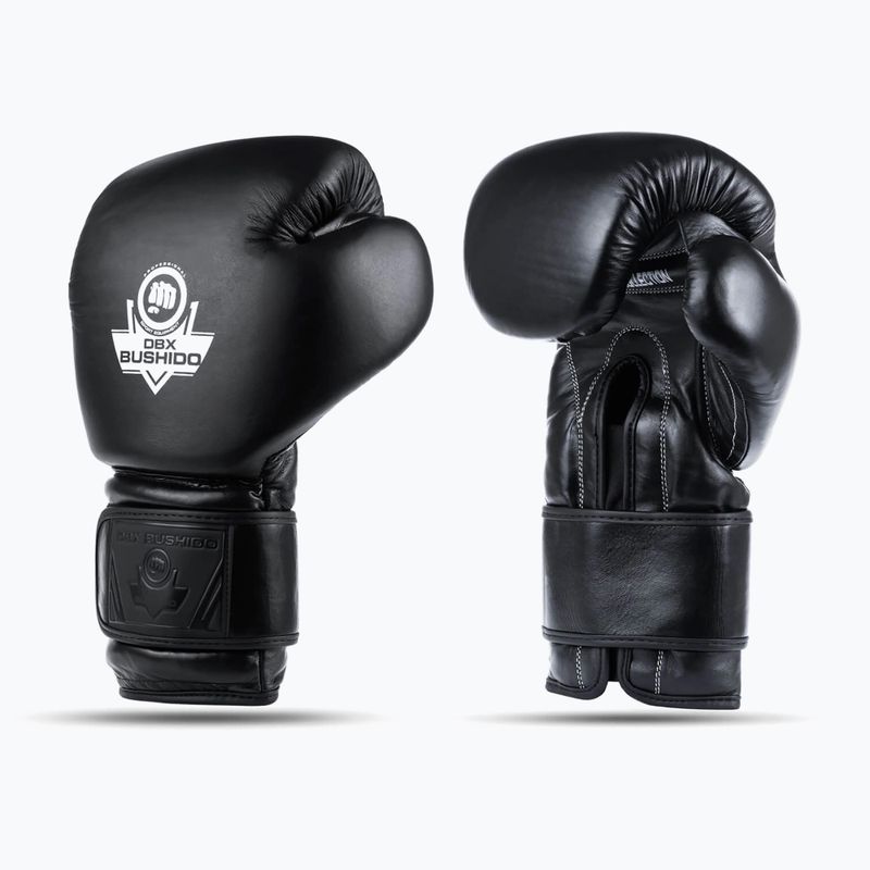Boxerské rukavice DBX BUSHIDO "ProFight" čierne