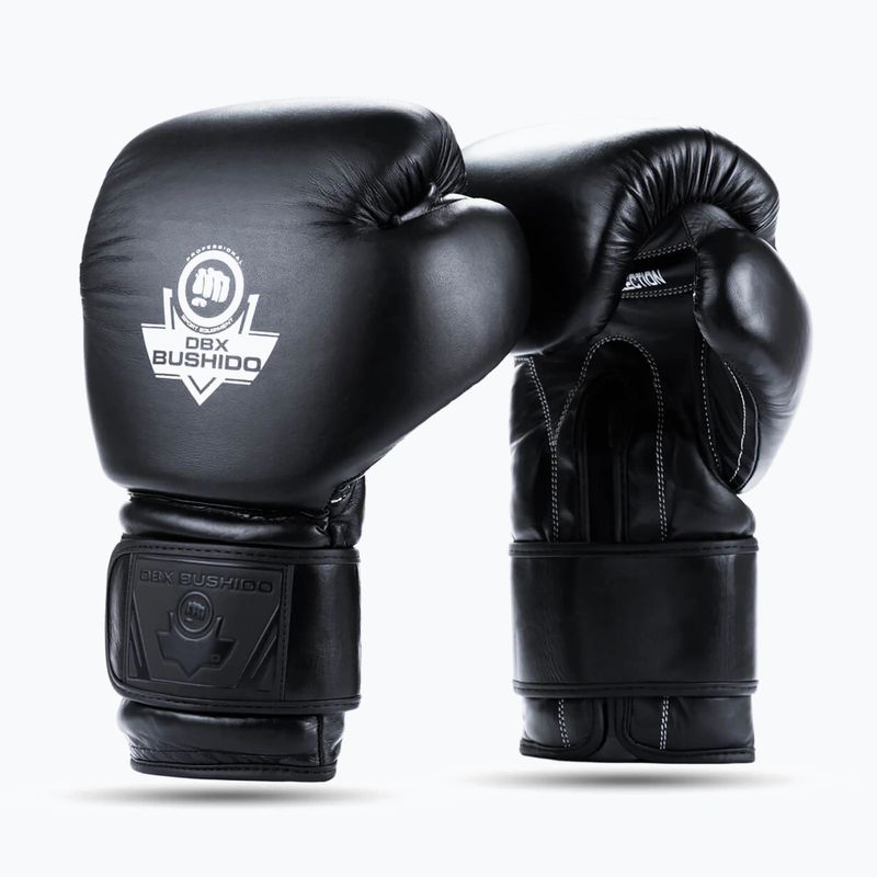 Boxerské rukavice DBX BUSHIDO "ProFight" čierne 2