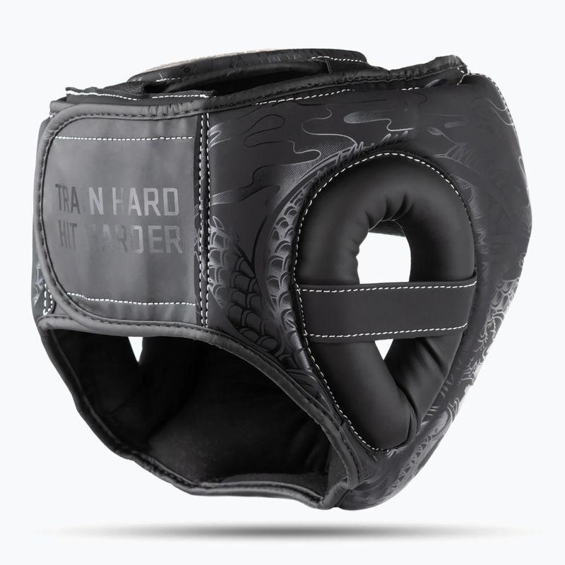 Boxerská prilba DBX BUSHIDO Black Dragon black/dragon 2