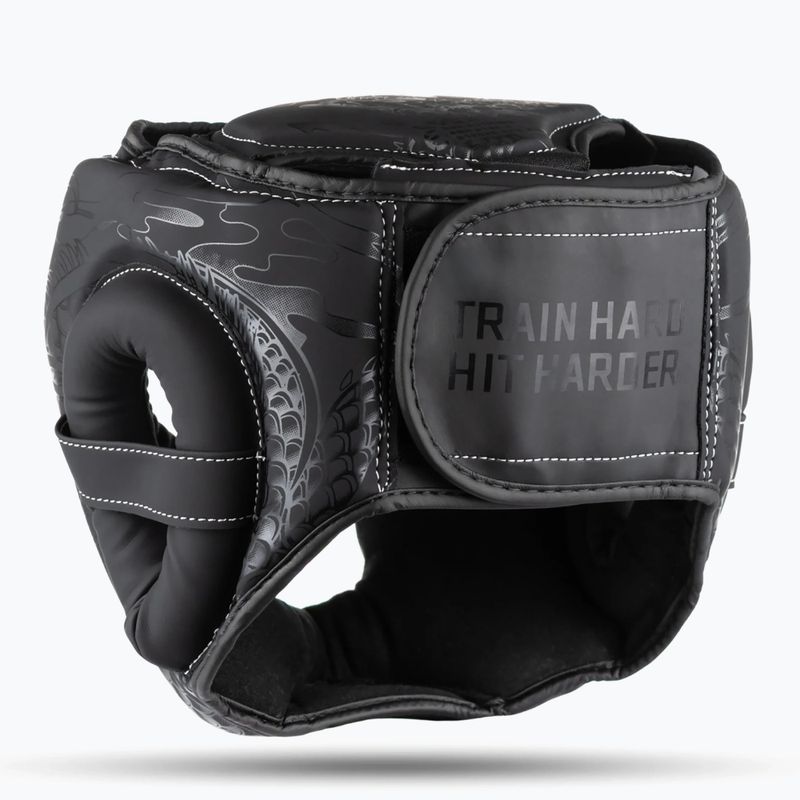 Boxerská prilba DBX BUSHIDO Black Dragon black/dragon 3