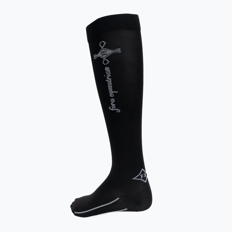 Dámske jazdecké ponožky Fera Basic black 5.10.ba. 2