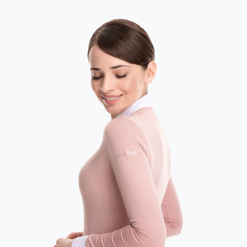Dámske súťažné tričko s dlhým rukávom Fera Stardust pink 1.1.l 3
