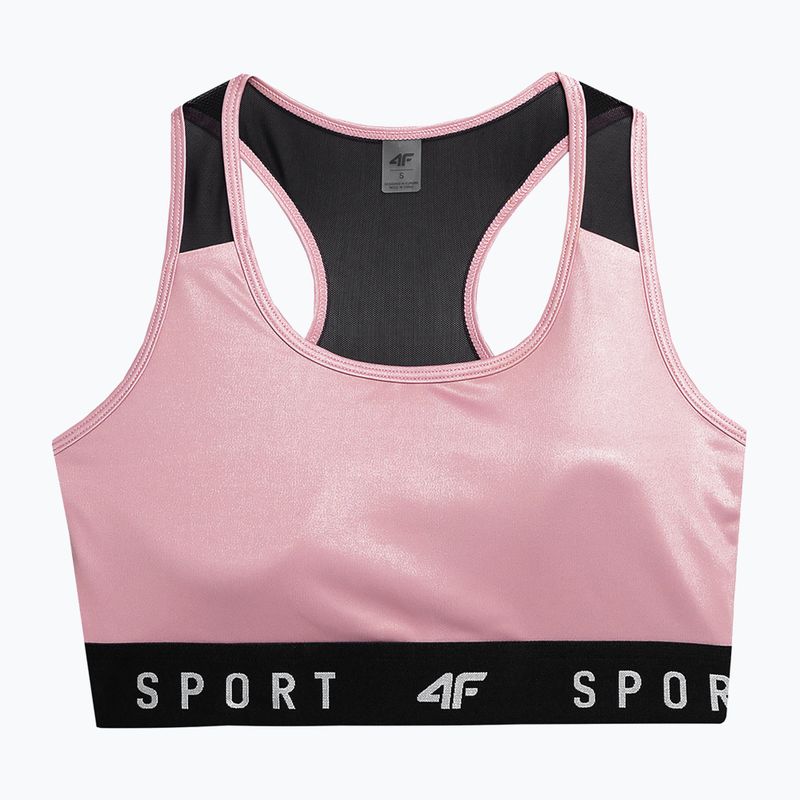 4F fitness podprsenka ružová 4FSS23USBAF051-56S 4