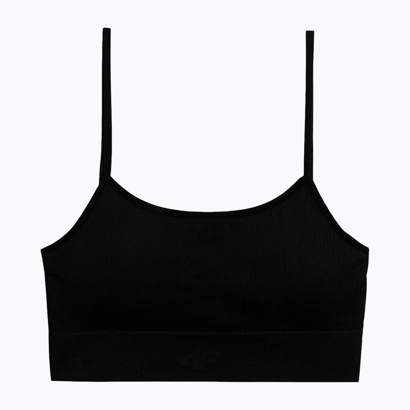 Dámska fitness podprsenka 4F čierna 4FSS23USBAF031-20S 4