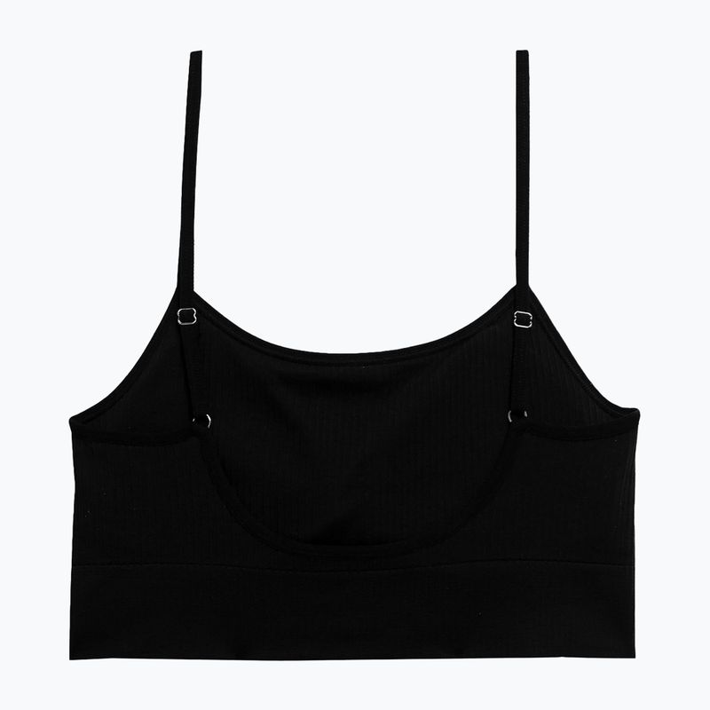 Dámska fitness podprsenka 4F čierna 4FSS23USBAF031-20S 5