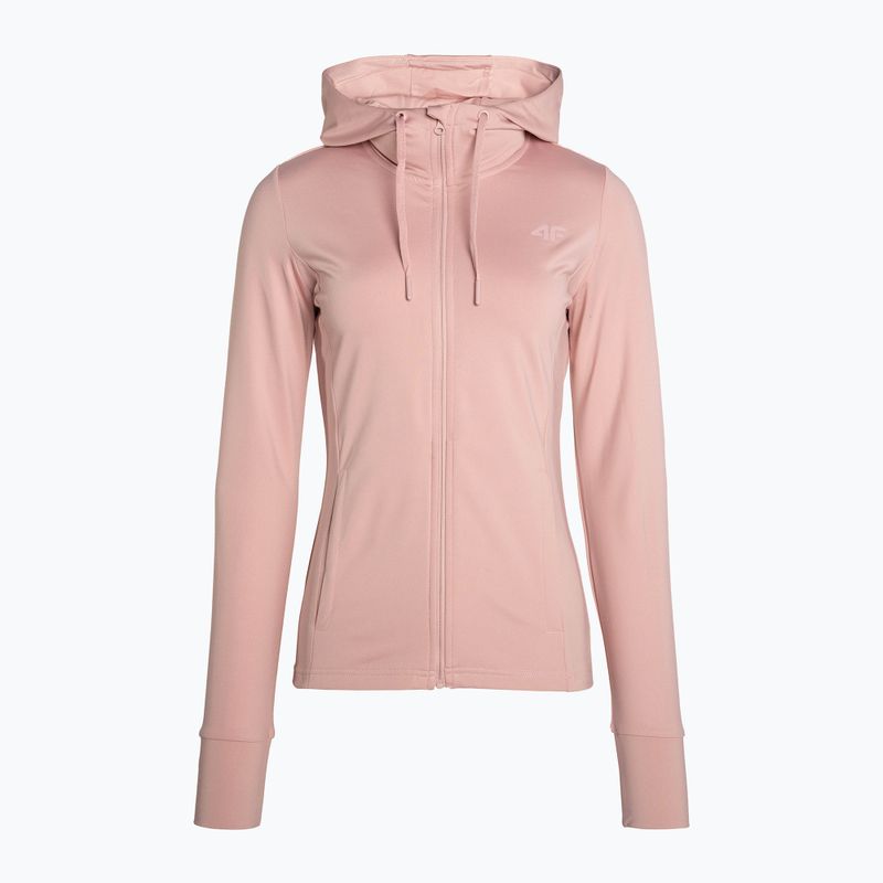 Dámska tréningová mikina 4F pink 4FSS23TFSWF113-56S