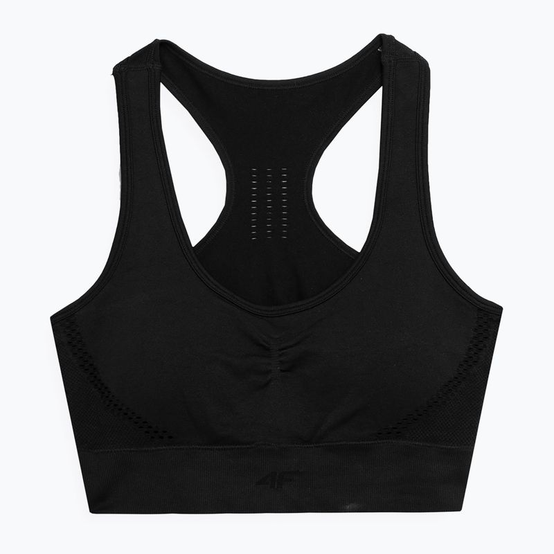 Dámska fitness podprsenka 4F čierna 4FSS23USBAF037-20S