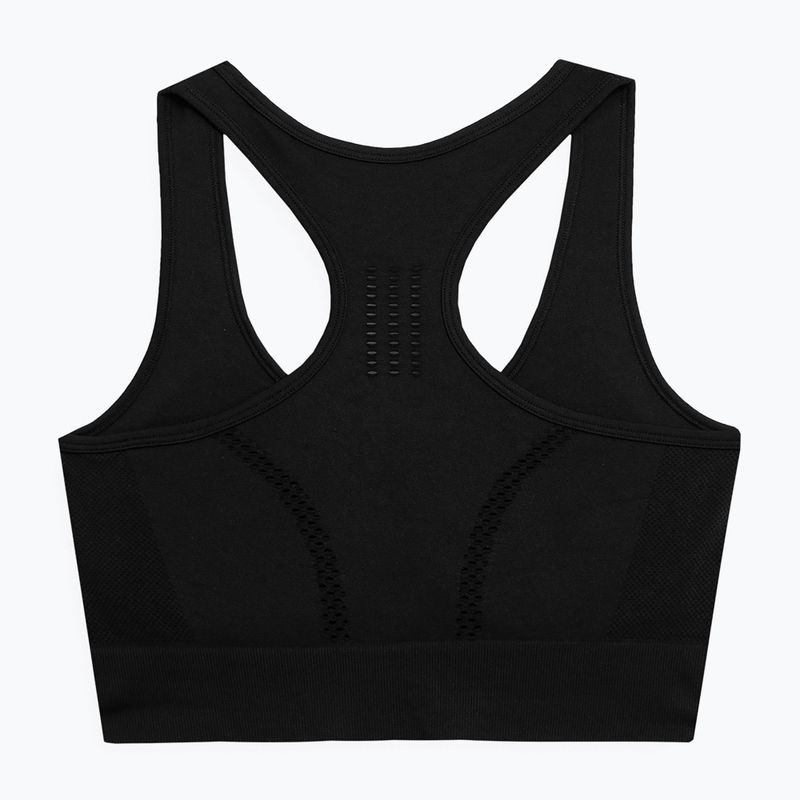 Dámska fitness podprsenka 4F čierna 4FSS23USBAF037-20S 2