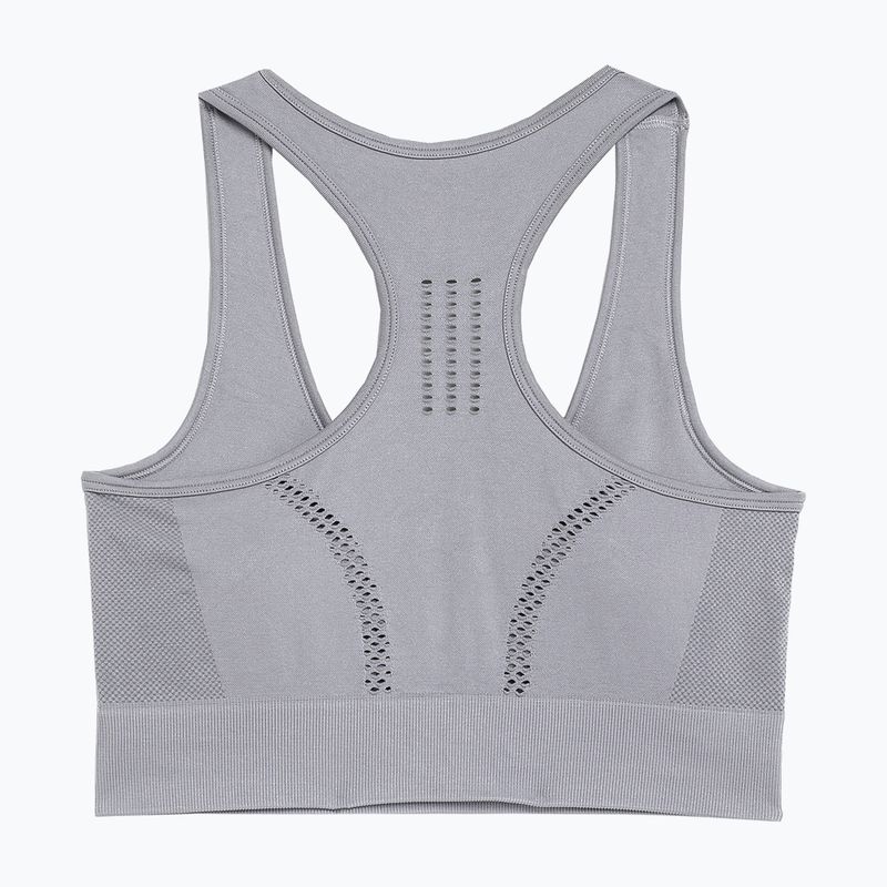 4F fitness podprsenka sivá 4FSS23USBAF037-24S 2