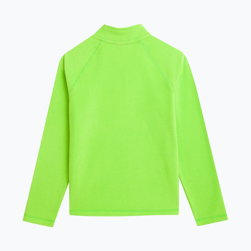 Detská mikina 4F M019 green neon 2