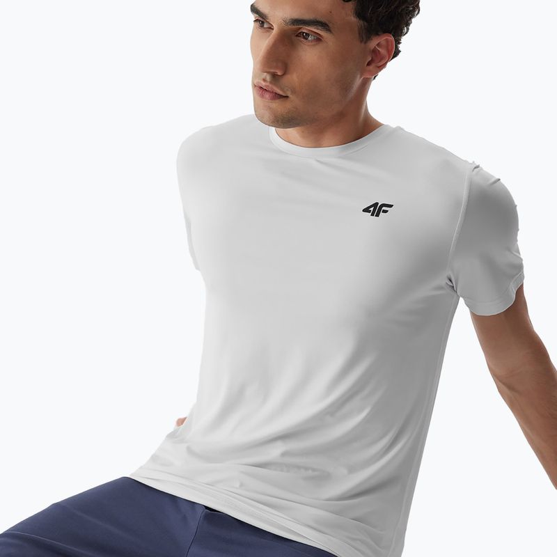 Pánske tréningové tričko 4F M448 white 3