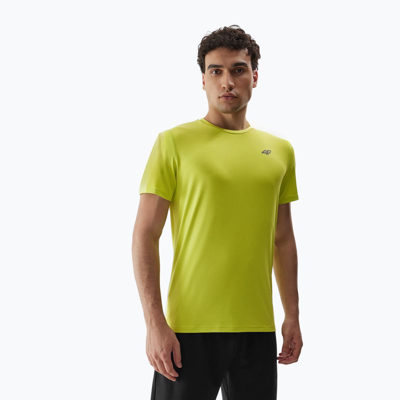 Pánske tréningové tričko 4F M448 canary green