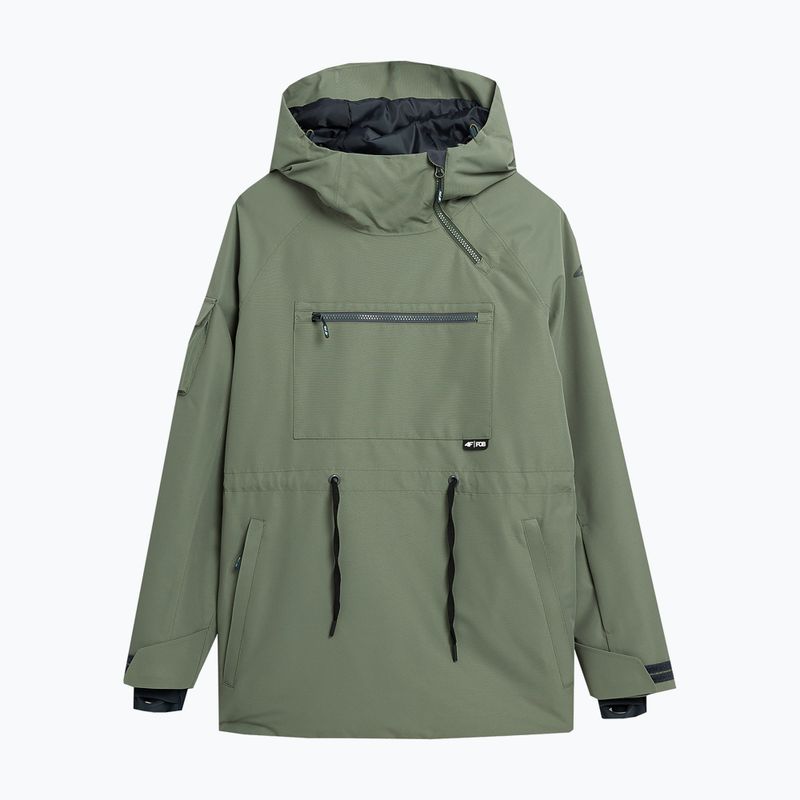 Dámska snowboardová bunda 4F F329 khaki 3