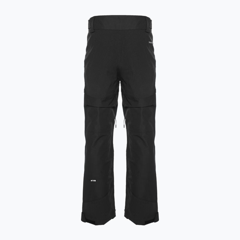 Pánske snowboardové nohavice 4F M345 black 4