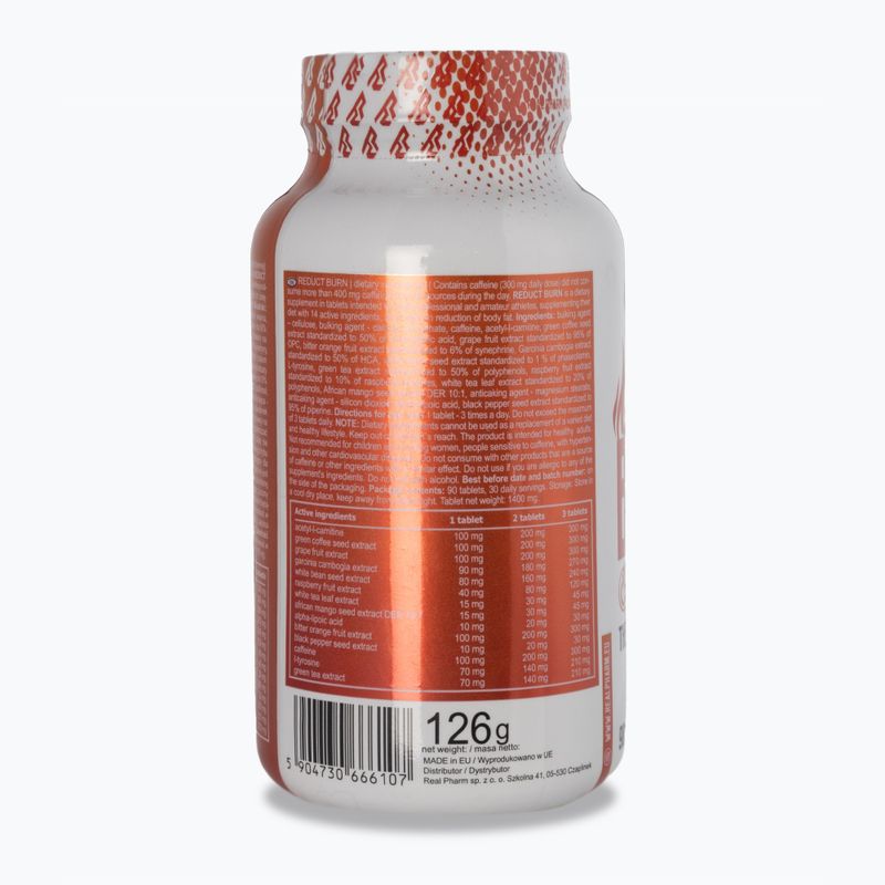 Reduct Burn Real Pharm spaľovač tukov 90 tabliet 666107 2