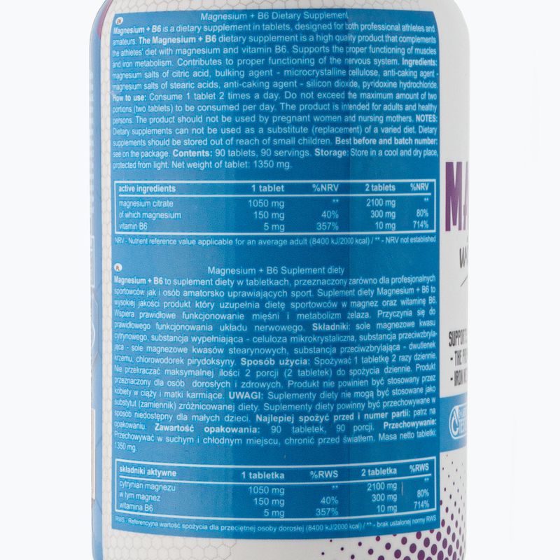 Magnez Real Pharm Magnesium+B6 90 tabliet 2