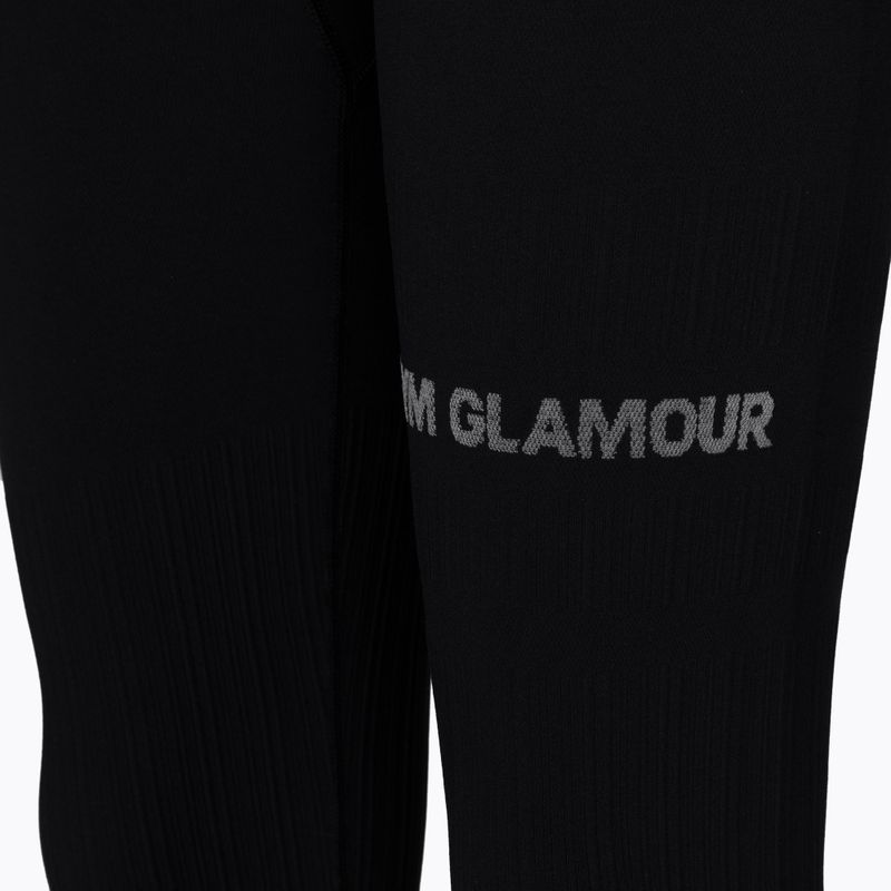 Dámske tréningové legíny Gym Glamour push up black 311 7