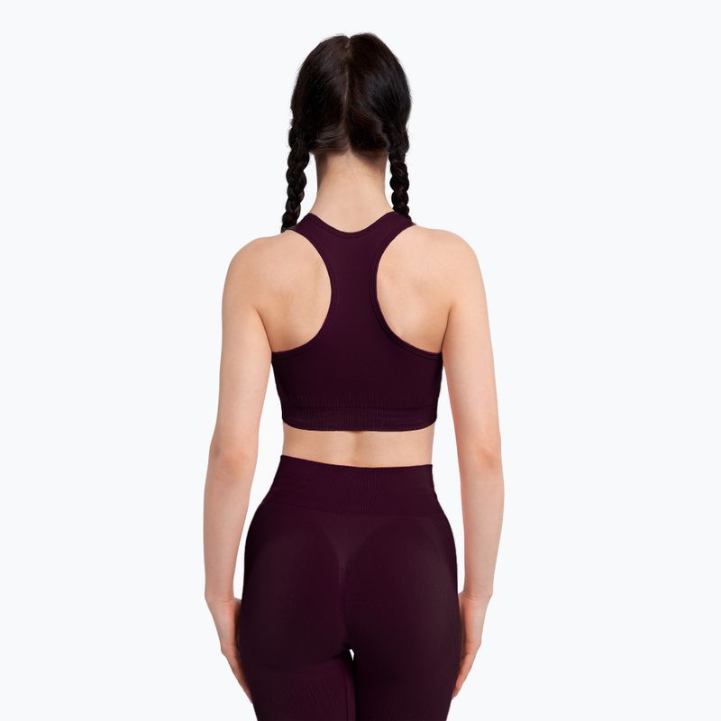 Gym Glamour Push Up Grape 322 fitness podprsenka 4