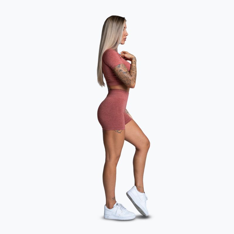 Dámske tréningové šortky Gym Glamour Seamless cherry 4