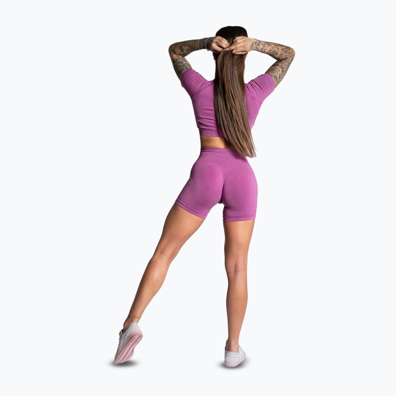 Dámske tréningové šortky Gym Glamour Seamless pink 3