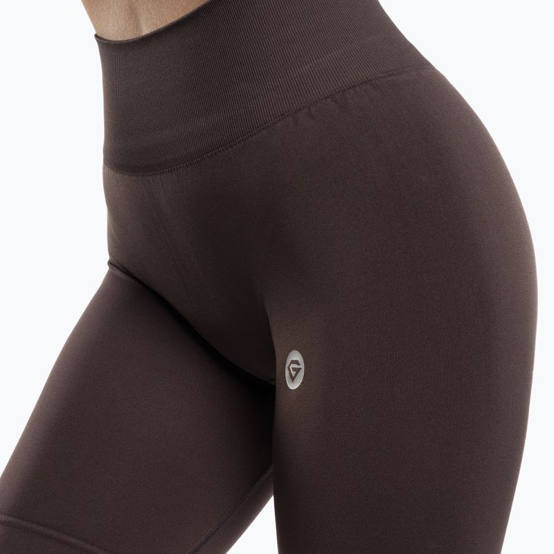 Dámske tréningové šortky Gym Glamour Flexible Brownie 434 5