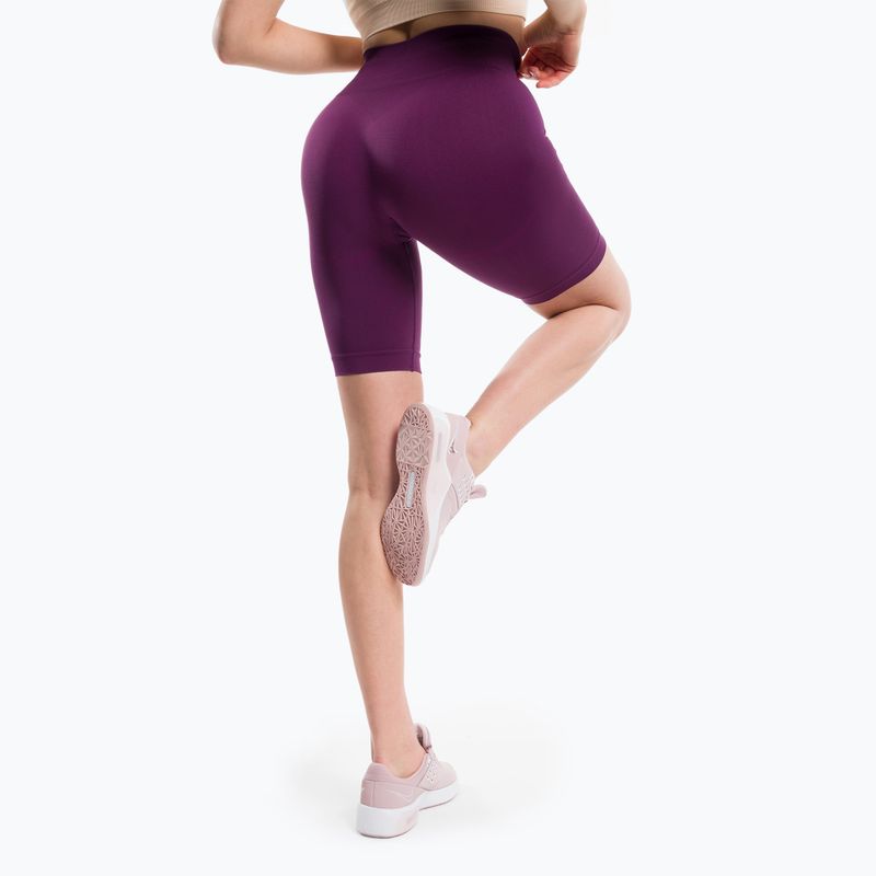 Dámske tréningové šortky Gym Glamour Flexible Violet 439 3