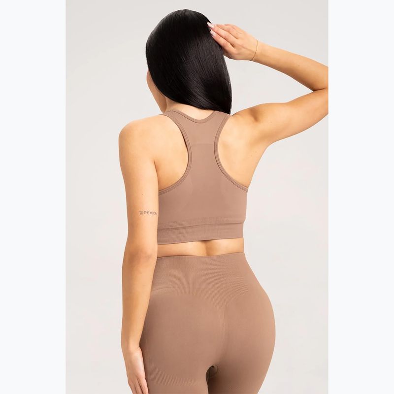Gym Glamour Compress Cappuccino 460 fitness podprsenka 2