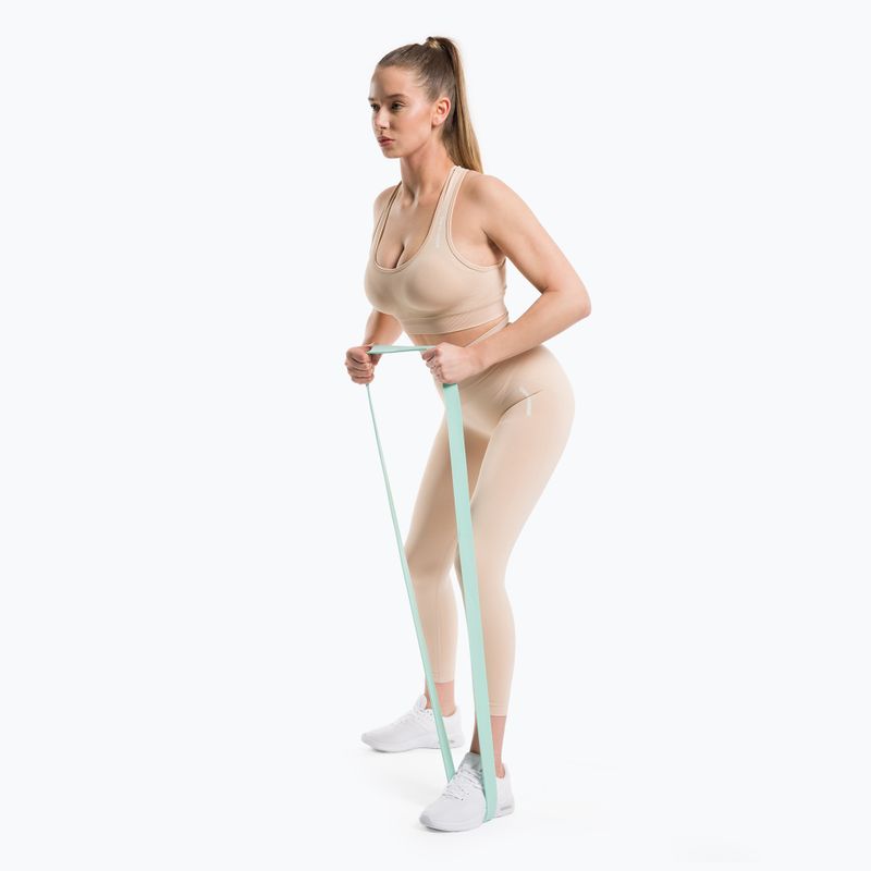Gym Glamour Compress Almond 464 fitness podprsenka 2