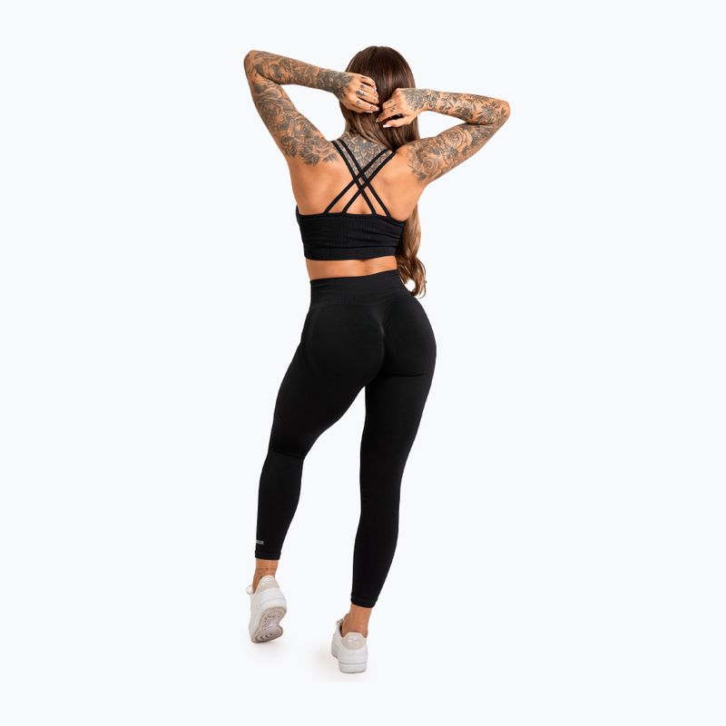 Dámske tréningové legíny Gym Glamour Push Up 2.0 black 3