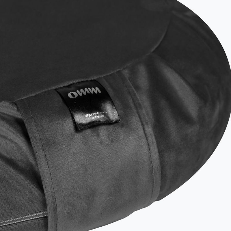 Meditačný vankúš OMM YOGA Zafu grey 3