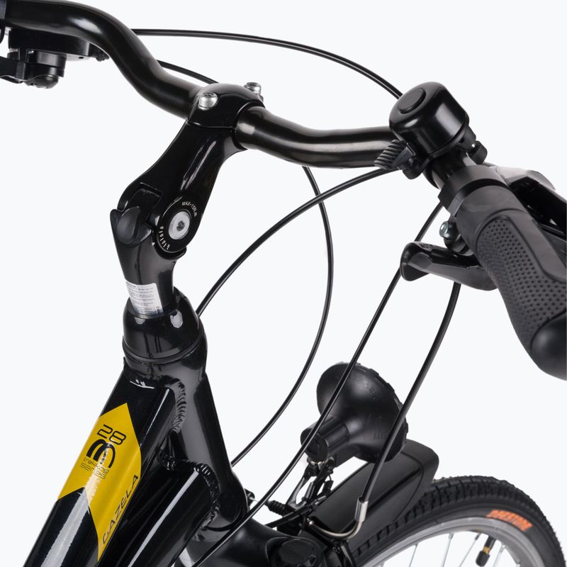Dámsky trekingový bicykel Romet Gazela black-yellow R23A-TRE-28-19-2869A 6