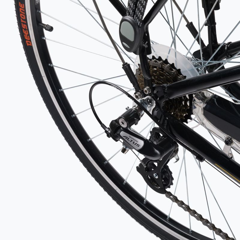Dámsky trekingový bicykel Romet Gazela black-yellow R23A-TRE-28-19-2869A 11