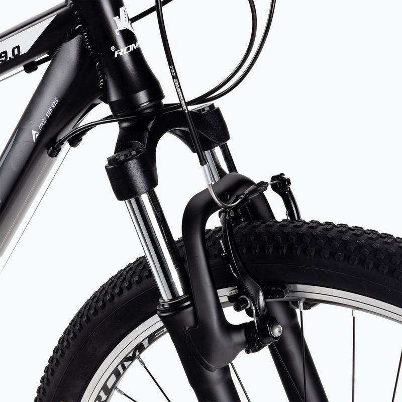 Horský bicykel Romet Rambler R9. LTD čierna 6