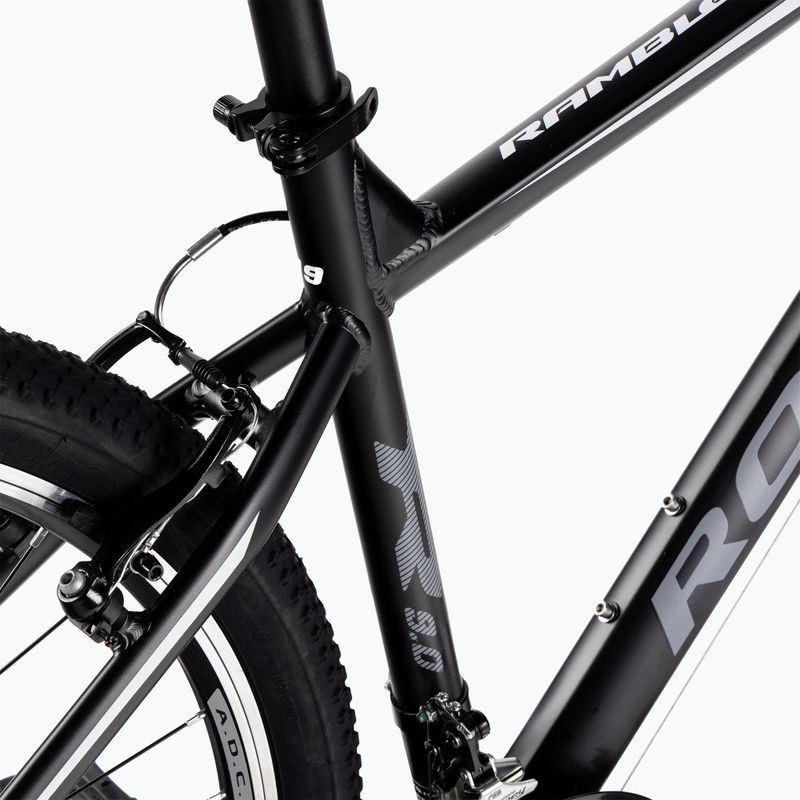 Horský bicykel Romet Rambler R9. LTD čierna 10