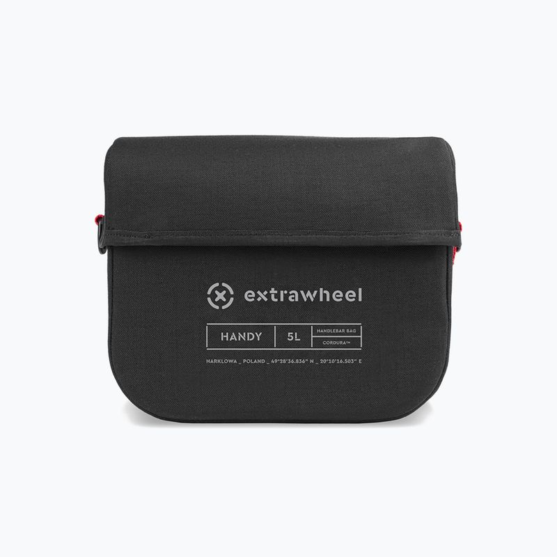 Brašna na bicykel Extrawheel Handy Premium 5L čierna E144